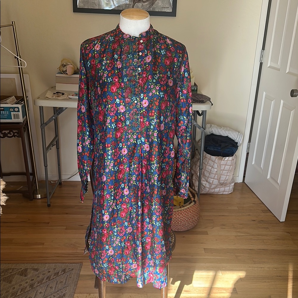 Pero Silk Tunic Dress